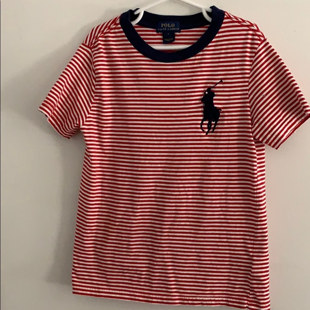 Polo Ralph Lauren Big Pony Striped T-Shirt 🇺🇸